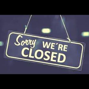 Closet is closed until April 12